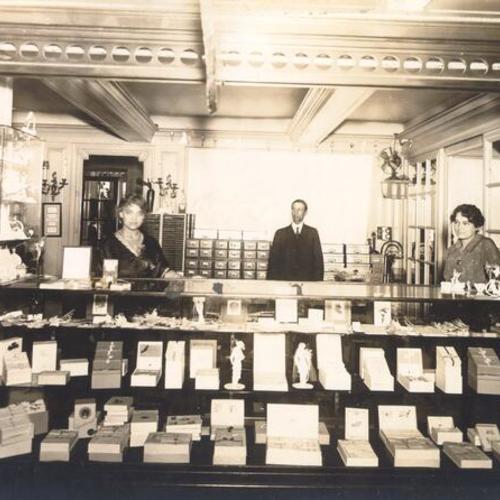 [Stationery Department at the City of Paris department store]