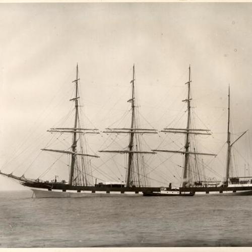 [Iron sailing ship "Crown of India"]