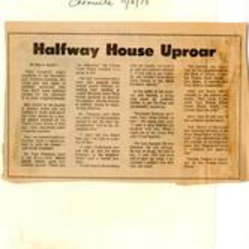 Halfway House Uproar