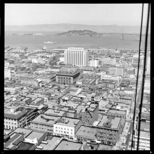 [View of San Francisco, looking east]