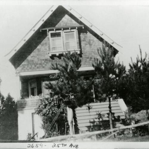 [Paul's aunts, uncle and grandmother lived at this house]