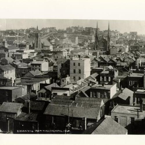 [Rincon Hill from Nucleus Hotel 1868