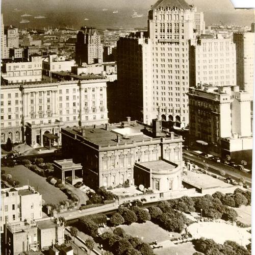 [Aerial view of Nob Hill]