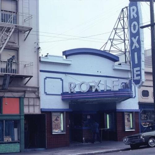 [Exterior of Roxie Cinema on 16th Street]