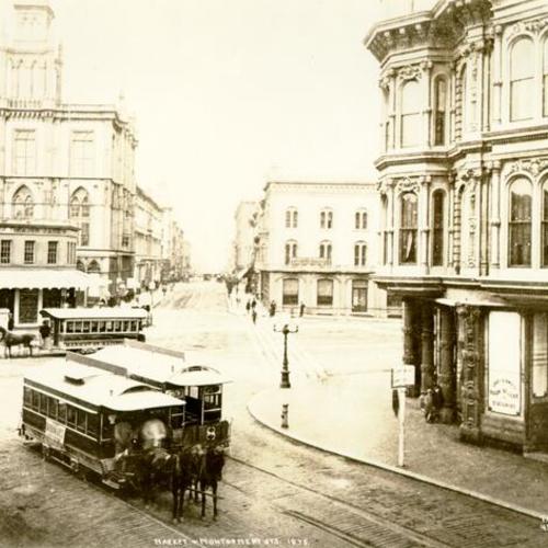 Market & Montgomery Sts. 1875