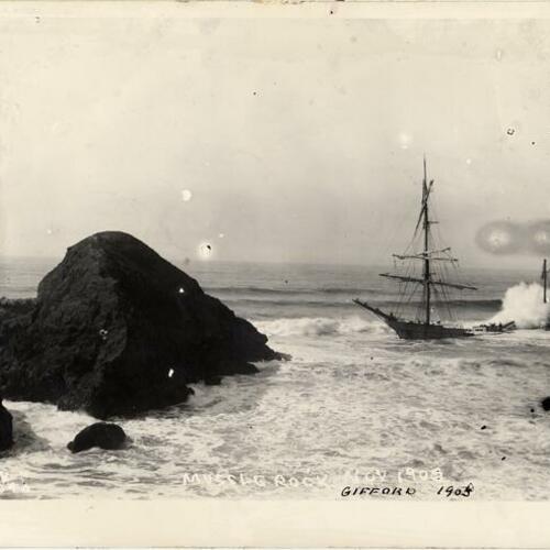 [Wreck of sailing ship "Gifford"]