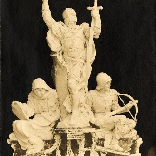 [Sculpture created for Court of Abundance at the Panama-Pacific International Exposition]