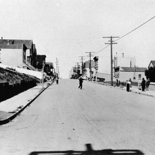 [Arlington Street, looking northeast from Roanoke, July 19 1918]