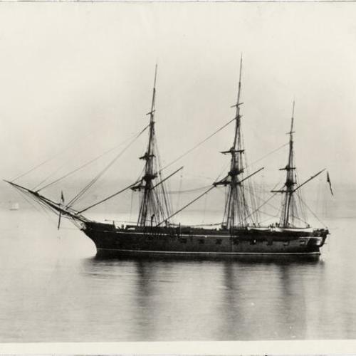[Sailing ship "Jamestown"]
