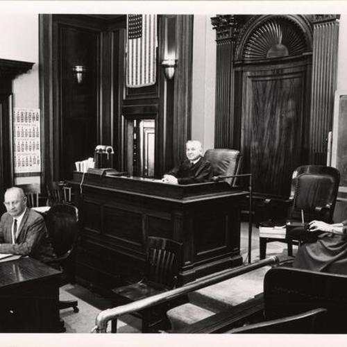 [Court Room in Old Hall of Justice]