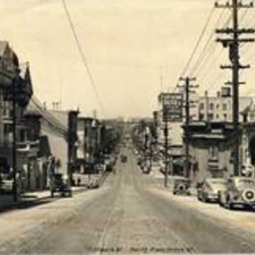 Fillmore Street, north from Grove Street