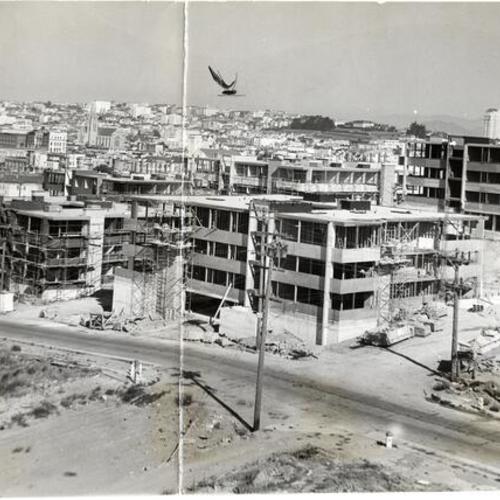 [Construction of St. Francis Square housing project]