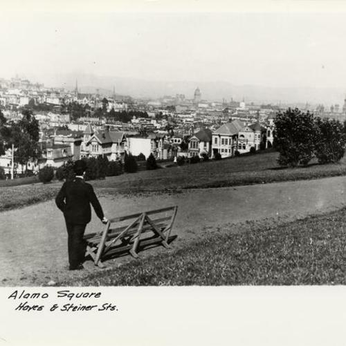 [Alamo Square Park, Hayes & Steiner Sts. before 1906]