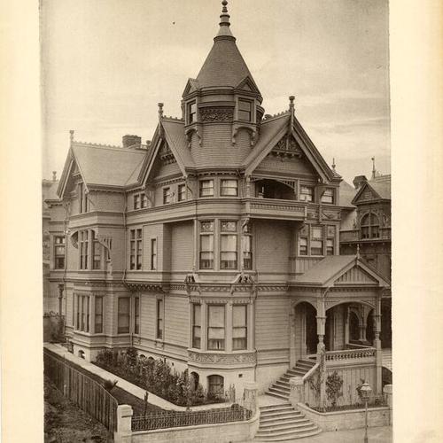 ARTISTIC HOMES OF CALIFORNIA, Residence of Mr. WILLIAM HAAS, 2007 Franklin Street, San Francisco, Cal
