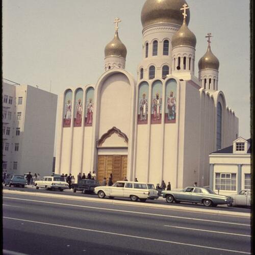 Holy Virgin Cathedral on Geary Boulevard