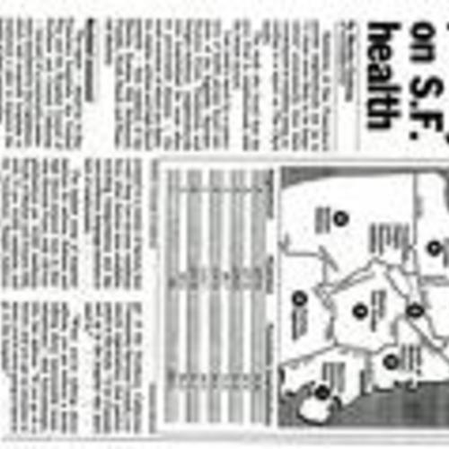 Tracing Toll of Poverty..., SF Examiner, March 13 1996