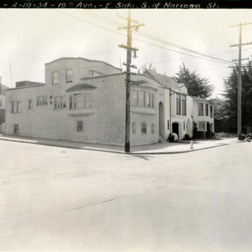 [East side of 19th Avenue, south of Noriega Street]