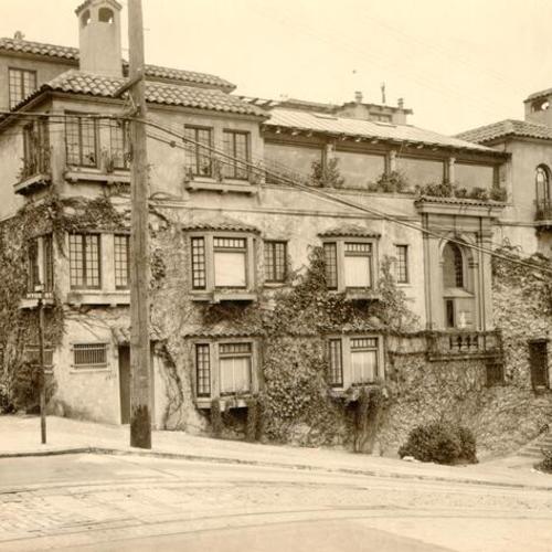 [Residence of Robert Louis Stevenson located at Hyde and Lombard]