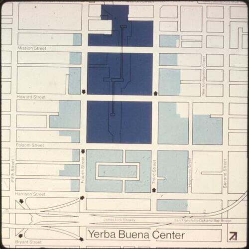 Yerba Buena Center map