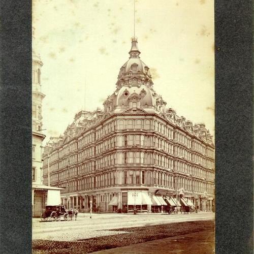 [Baldwin Hotel, Market & Powell. 1897]