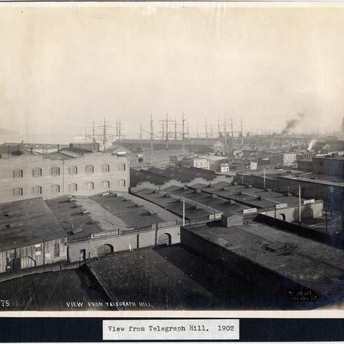 View from Telegraph Hill. 1902
