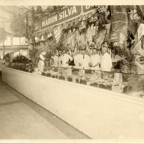 [Marion Silva meat department at the Crystal Palace Market]