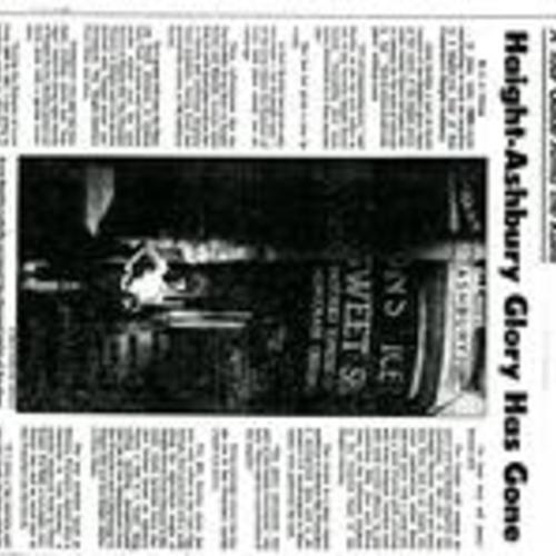 Haight-Ashbury Glory...SF Chronicle, August 25 1986