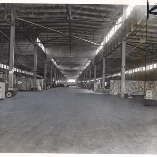 [View of the inside of Pier 7]