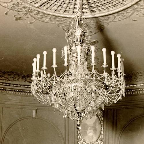 [Women's Building, specially designed crystal chandelier]