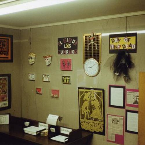Day of the Dead display, photograph, 1991, 1 of 4