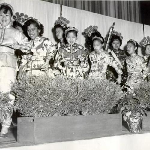 [Chinese Girls' band of Old St. Mary's Mission]