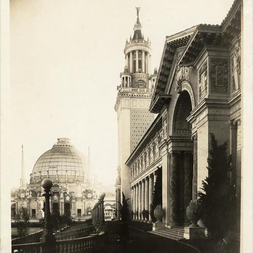 [Palace of Horticulture and Palace of Education at the Panama-Pacific International Exposition]