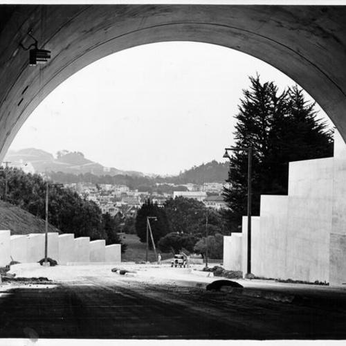 [Funston Avenue Approach to Golden Gate Bridge]