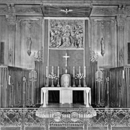 [Interior of Sacred Heart Convent]