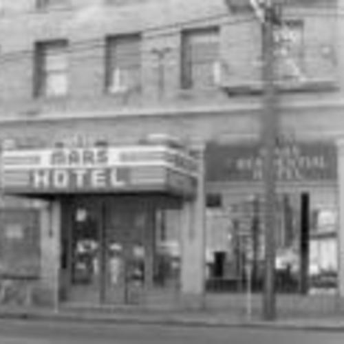 [Mars Hotel, 193 4th Street, prior to demolition as part of South of Market Redevelopment]