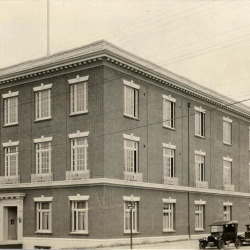[Pacific Telephone & Telegraph Company building at Russia Avenue and London Street]