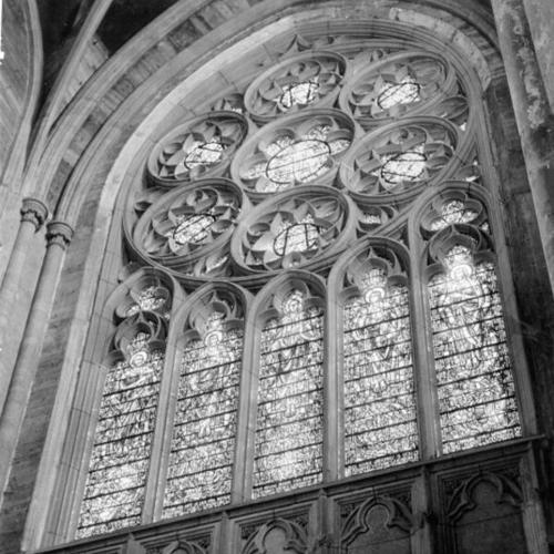 [Interior window of Grace Cathedral]