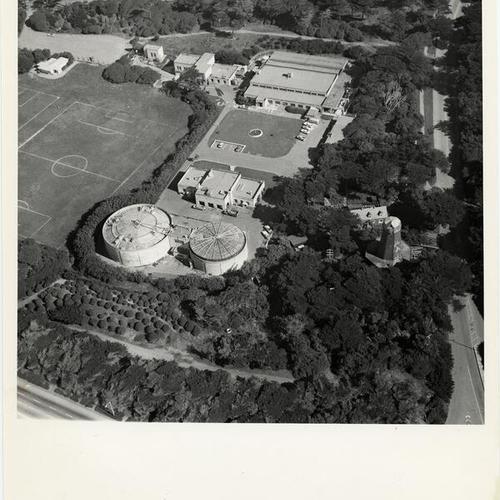 [Aerial view of Sewage Treatment Plant in Golden Gate Park]