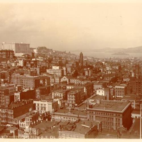 [View from Spreckels Building, looking northwest]