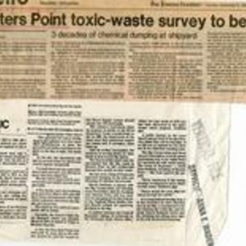 Hunters Point toxic-waste survey to begin