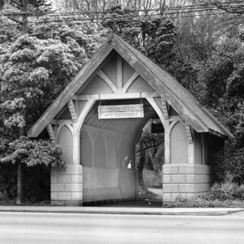 [Powell St. Railway Company, park entrance, Fulton St.]