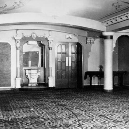 [Interior of the Roosevelt Theater]