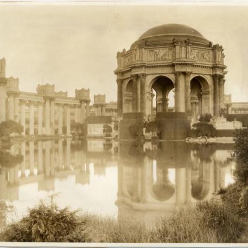 [Reflection of Dome and Colonnades, Palace of Fine Arts]