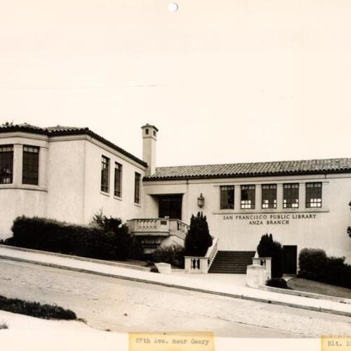 [San Francisco Public Library, Anza Branch]