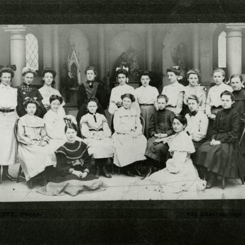 [Immaculate Conception Academy class photo]