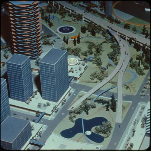 Golden Gateway model of Ferry Park