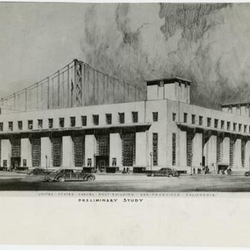 [Drawing for the new Rincon Annex Post office]
