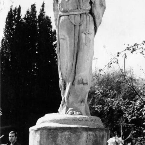 [Statue of Junipero Serra]