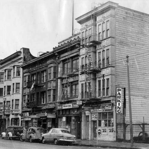 [Hotel Parker and Hotel Ritch Annex on Howard Street]