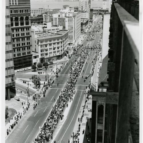 [Civil rights march on Market Street]